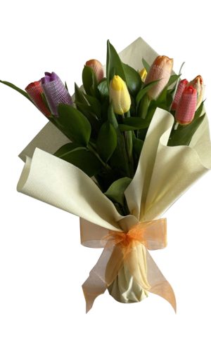 RAMO DE 12 TULIPANES
